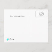 OVER DE REGENBOOG AANKONDIGINGSKAART (Achterkant)