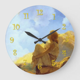 Over de regenboog grote klok