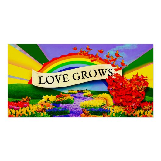 OVER DE REGENBOOG PERFECT POSTER (Voorkant)