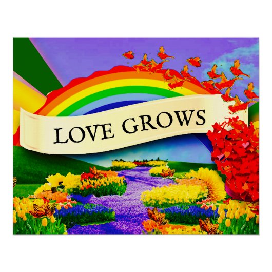 OVER DE REGENBOOG PERFECT POSTER (Voorkant)