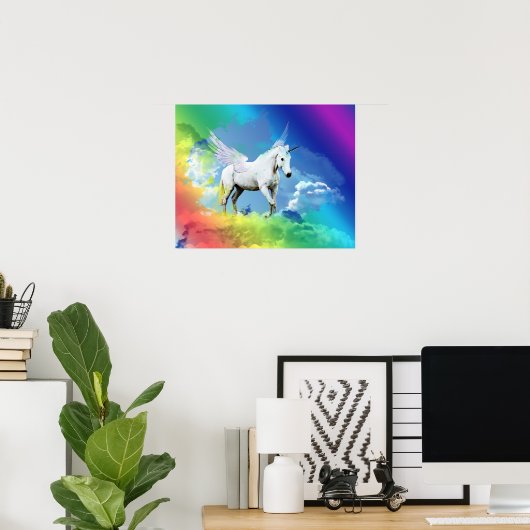 Over de regenboog poster (Thuiskantoor)