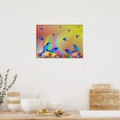 Over de regenboog....Poster Poster (Keuken)