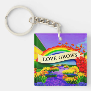 OVER DE REGENBOOG SLEUTELHANGER