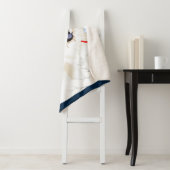 OVER DE RIVIER Cream Chow Sherpa deken (In situ)