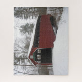 "Over de rivier en door de Bossen" Legpuzzel (Verticaal)