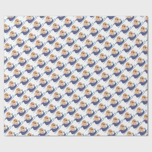 OVER DE RIVIER Red Chow inpakpapier (Vlak)