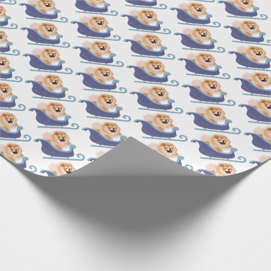 OVER DE RIVIER Red Chow inpakpapier (Hoek)