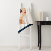 OVER DE RIVIER Red Chow Sherpa deken (In situ)