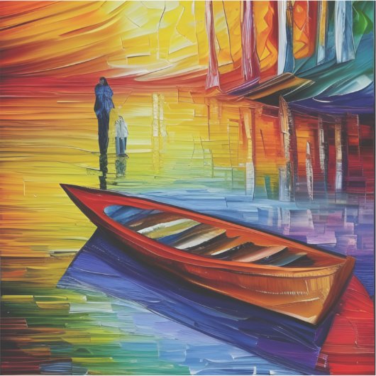 Over de rivier Styx verwijderbaar vinyl Sticker (Voorkant)