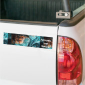 Over de ruimte bumpersticker (Op Truck)