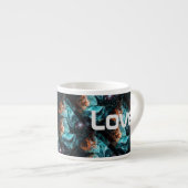 Over de ruimte espresso kop (Voorkant rechts)