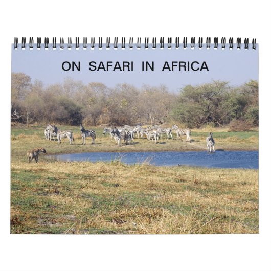 OVER DE SAFARI IN AFRIKA KALENDER (Hoes)