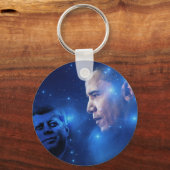 Over de Torch, John F. Kennedy Barack Obama Sleutelhanger (Voorkant)
