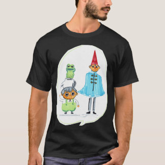 Over de tuinmuur en kinder cartoon t-shirt