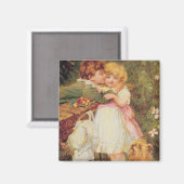 Over de tuinmuur magneet (Voorkant / Achterkant)