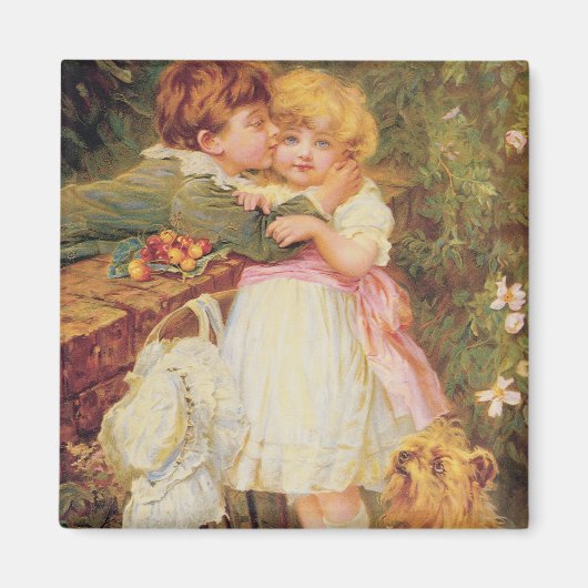 Over de tuinmuur magneet (Voorkant)