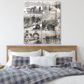 over de uitleveringsplicht in Ierland Canvas Afdruk (Insitu (Slaapkamer))