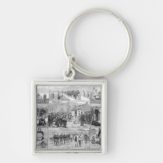 over de uitleveringsplicht in Ierland Sleutelhanger (Voorkant)