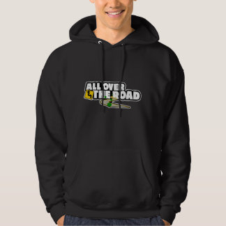 Over de weg rijden hoodie