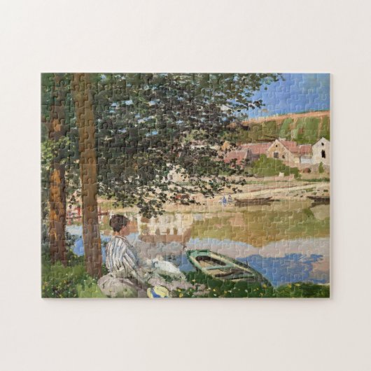 Over de Zijnbank door Monet Legpuzzel (Horizontaal)