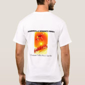 Over de zon t-shirt (Achterkant)
