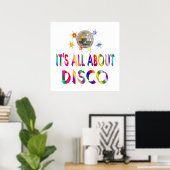 Over Disco Poster (Thuiskantoor)