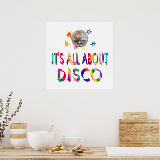 Over Disco Poster (Keuken)