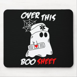 Over dit boek Blad Leuk Spook Verpleegster Hallowe Muismat