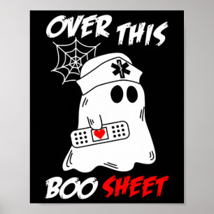 Over dit boek Blad Leuk Spook Verpleegster Hallowe Poster