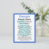 Over Georgië Briefkaart (Staand voorkant)