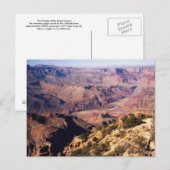 Over Grand Canyon-Briefkaart Briefkaart (Voorkant / Achterkant)