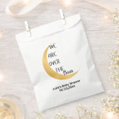 Over het Baby shower van de maan Bedankzakje (Geknipt)