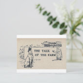 Over het Boerderij Briefkaart (Staand voorkant)