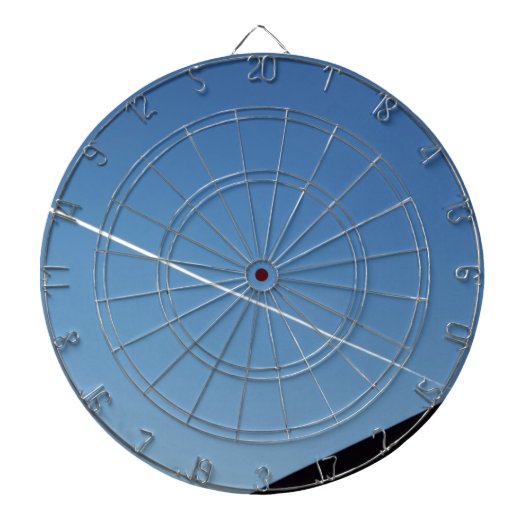over het dak dartbord (Voorkant)