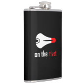 Over het fietsen van de rivet heupfles (Rechts)