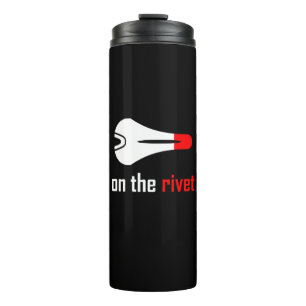 Over het fietsen van de rivet thermosbeker