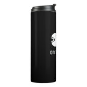 Over het fietsen van de rivet thermosbeker (Gedraaid links)