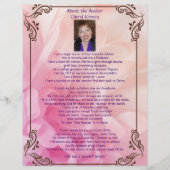 Over het gepersonaliseerde document van de Auteur (Voorkant)