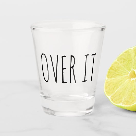 Over het Grappige Gift Shot Glas (Voorkant)