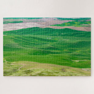 Over het groene paleis van Steptoe Butte Hard Legpuzzel
