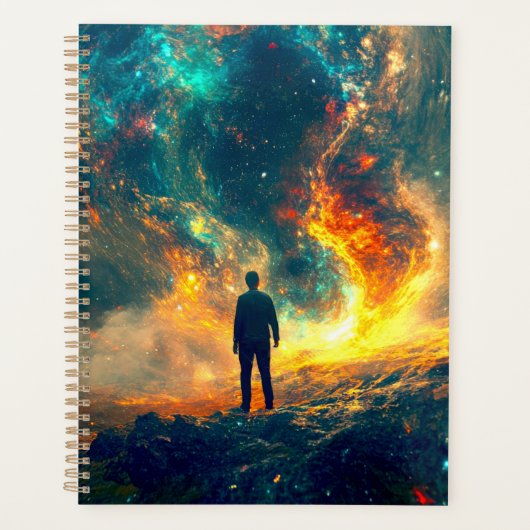 Over het heelal planner (Voorkant)