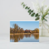 Over het meer. briefkaart (Staand voorkant)