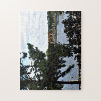 Over het meer legpuzzel