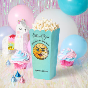 Over het Moon Baby shower Bedankdoosjes