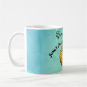 Over het Moon Baby shower Koffiemok (Links)