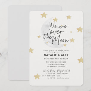 Over het Neutrale Baby shower van de maan & van de Kaart