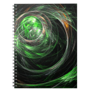 Over het Notitieboek 'World Green Abstract Art'