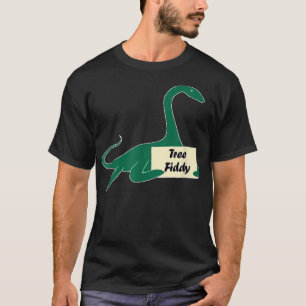 Over het T-shirt van de Boom Fiddy Funny Loch Ness