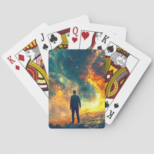 Over Het Universum Pokerkaarten (Achterkant)