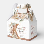 Over het Vrijgezellenfeest Moon Boho Bedankdoosjes (Achterkant)